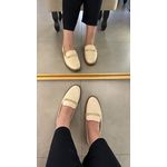  Loafer Agatha Bege Claro 
