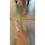 Sandália Maitê em Couro Off White
