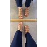 Sandália Jade Carmel em Couro