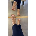 Sandália Jade Carmel em Couro