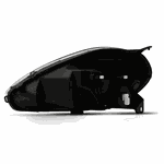 Farol Fiat Punto 2013 á 2017 Máscara Cinza- Importado