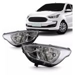 Farol Ford Ka 2019 em diante - Cromado 