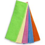 Pano De Microfibra Multiuso Com 5 Unidades