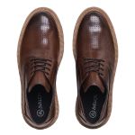 Sapato Masculino Couro Derby Byers Havana