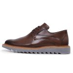 Sapato Masculino Couro Derby Byers Havana