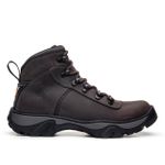 Bota Coturno Adventure Marrom Em Couro Trilha 8000