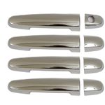 Capa de Maçaneta Hilux 2016 a 2019 4 Portas Cromada Shekparts