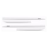 Kit Friso Lateral Toyota SW4 2005 a 2020 Branco Perola Sean Car