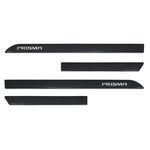 Kit Friso Lateral Prisma 2013 a 2019 Cinza Grafite Sean Car