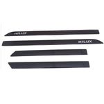 Kit Friso Lateral Hilux 2018 a 2020 Preto Atitude Sean Car