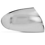 Aplique Retrovisor Fiesta 2002 a 2013 e Ka 2008 a 2011 Direito Cromado ShekParts