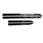 Kit Friso Lateral Novo Palio 2012 a 2017 Preto Vulcano Sean Car