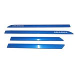 Kit Friso Lateral Amarok 2010 a 2020 Cabine Dupla Azul Ravenna Sean Car
