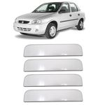 Aplique Capa Maçaneta Corsa Classic 2002 a 2015 Cromada ShekParts