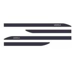 Kit Friso Lateral Versa 2011 a 2020 Cinza Magnum Sean Car