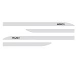 Kit Friso Lateral March 2011 a 2020 Branco Diamond Sean Car