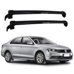 Rack de Teto New Wave Preto Jetta 2012 a 2018 Eqmax