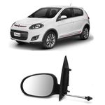 Retrovisor Fiat Palio Gran Siena 2012 a 2015 Com Controle Esquerdo Retrovex