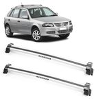 Rack de Teto New Wave Gol G3 e G4 1999 a 2014 Eqmax Prata