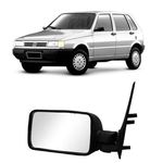 Retrovisor Fiat Uno 1985 a 2000 2 ou 4 Portas Esquerdo Fixo Retrovex