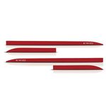 Kit Friso Lateral Kwid 2017 2018 2019 Vermelho Fogo SEAN CAR