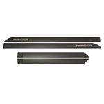 Kit Friso Lateral Ranger Cabine Dupla 2016 em diante Cinza Moscow SEAN CAR