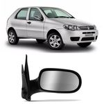 Retrovisor Fiat Palio Siena Strada Weekend 2004 a 2007 2 Portas Direito Fixo Retrovex