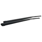 Kit Barras para Rack Aço 1,20 metros Preto Eqmax KIT992