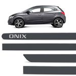 Kit Friso Lateral Onix 2012 a 2019 Cinza Evenstar Sanfil