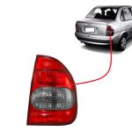 Lanterna Traseira Corsa 2000 a 2009 Direito Fume Bolha Rufato