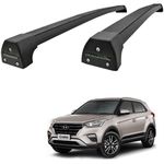 Rack de Teto Travessa Creta 2016 a 2021 4 Portas Preto Long Life Sports