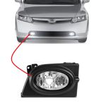 Farol de Milha Auxiliar Civic 2006 a 2008 Lado Passageiro Rufato