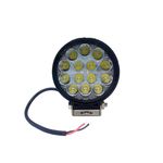 Farol Auxiliar Redondo 14 Leds 42w Suits