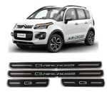 Soleira Porta Aircross Resinado Premium Preto URA