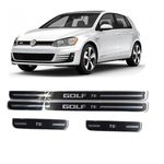 Soleira Porta Golf TSI Resinado Preto Com Blackout URA