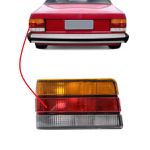 Lanterna Traseira Chevette 1987 a 1993 Tricolor Esquerdo Cofran