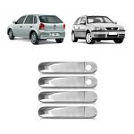 Aplique Capa de Maçaneta Gol/ Parati G3/G4 Cromada ShekParts