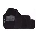 Tapete Carpete Fox 2004 a 2014 Preto Flash