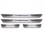 Soleira Porta Compass Aço Inox Escovado Mult