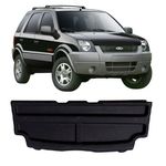 Bagagito Tampão de Porta Malas Ecosport 2004 a 2007 Carpete Preto