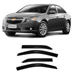 Calha de Chuva Defletor Cruze Sedan 2011 a 2016 4 Portas TG Poli