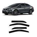 Calha de Chuva Defletor Civic 2012 a 2016 4 Portas TG Poli