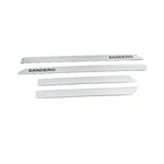 Kit Friso Lateral Sandero Branco Neige Sean Car