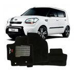 Tapete em Carpete Kia Soul 2015/ 3 Peças Flash