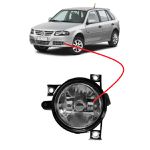 Farol de Milha Gol G4/ Parati/ Saveiro/ Polo/ Fox/ Crossfox/ Spacefox 2006 a 2014 Esquerdo