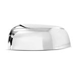 Aplique Retrovisor March 2011 a 2021 Versa 2011 a 2014 Esquerdo Cromado ShekParts