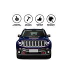 Aplique Cromado Grade Dianteira Renegade 2019 a 2021 Shekparts