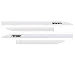 Kit Friso Lateral Ranger Cabine Dupla Branco Artico Sean Car