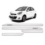 Kit Friso Lateral Slim March Branco Aspen Sean Car