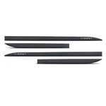 Kit Friso Lateral Cobalt Cinza Satin Steel Sean Car